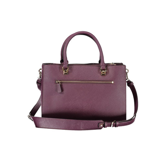 Guess Jeans Purple Polyethylene Handbag 1728,67403481248,Bags,Guess Jeans,Handbags - Women - Bags,New with tags,Purple,Women,Women - Bags Guess Jeans GU-23429