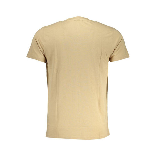 Cavalli Class Beige Cotton T-Shirt 1728,67403481248,Beige,Cavalli Class,Clothing,Men,Men - Clothing,New with tags,T-Shirts - Men - Clothing,XL,XXL Cavalli Class CA-28624-XL