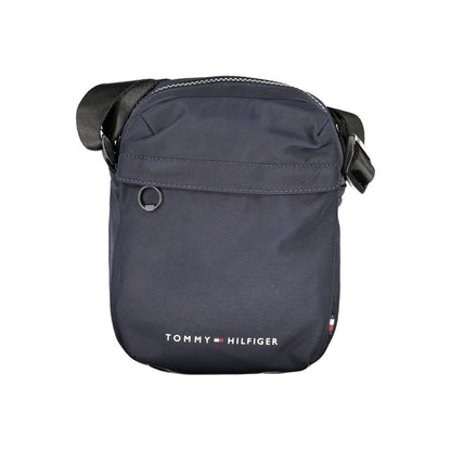 Tommy Hilfiger "Blu Polyester Men Shoulder Bag"