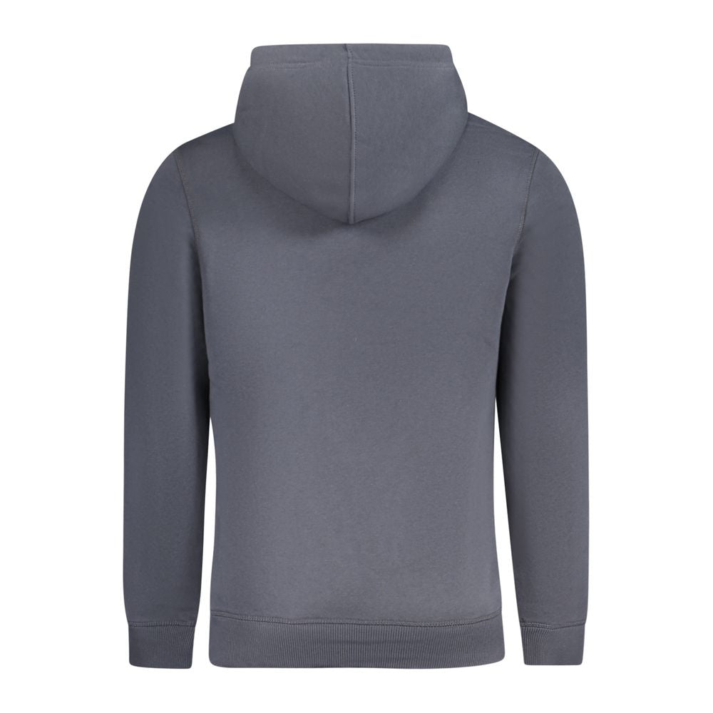 Calvin Klein Blu Cotton Men Sweatshirt