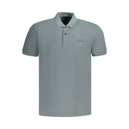 Napapijri Grigio Cotton Men Polo