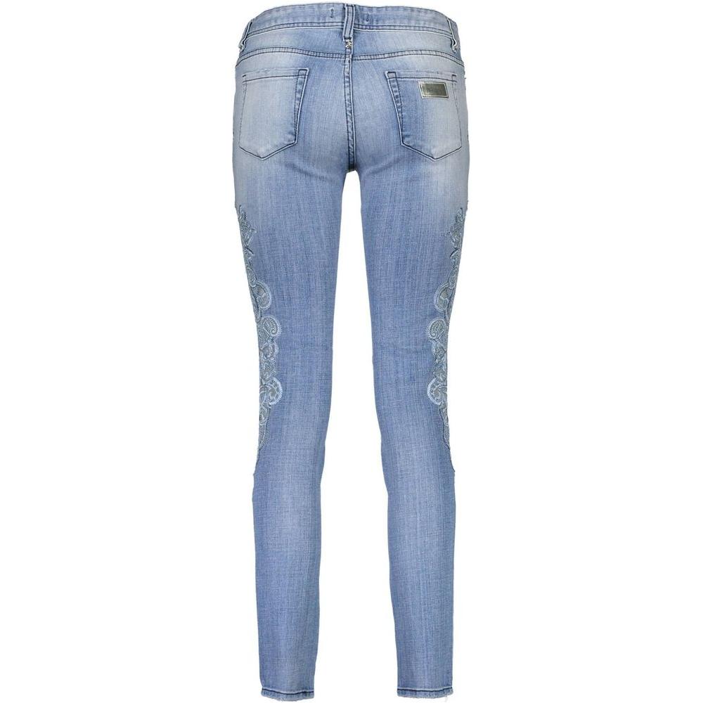 Just Cavalli Azzurro Cotton Women Jeans