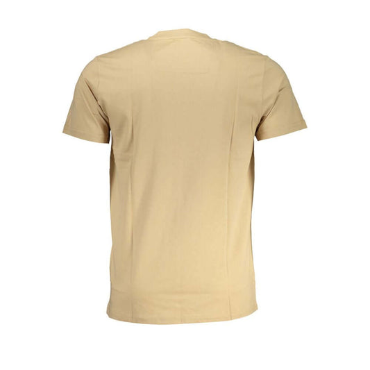 Cavalli Class Beige Cotton T-Shirt 1728,67403481248,Beige,Cavalli Class,Clothing,L,Men,Men - Clothing,New with tags,T-Shirts - Men - Clothing,XL,XXL Cavalli Class CA-28490-L