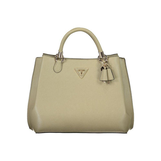Guess Jeans Green Polyethylene Handbag