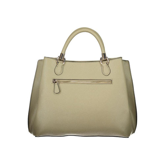 Guess Jeans Green Polyethylene Handbag