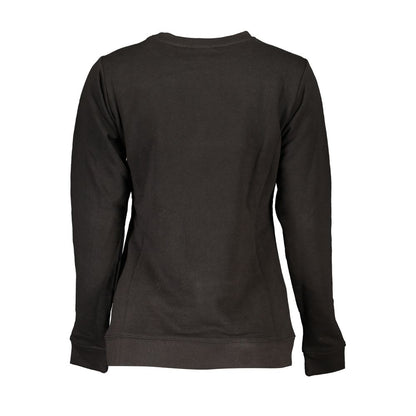 Cavalli Class Black Cotton Women Sweatshirt