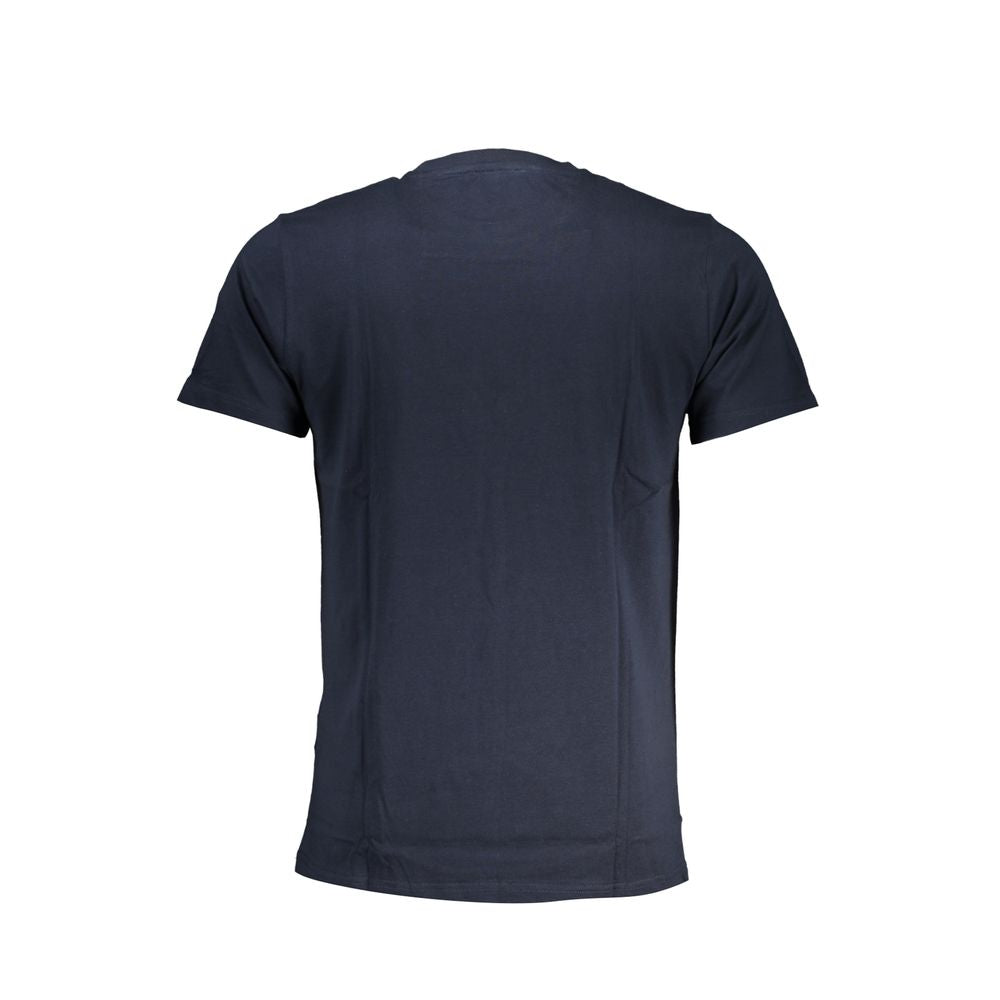 Cavalli Class Blu Cotton Men T-Shirt