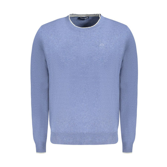 North Sails Blue Cotton Men's Sweater
