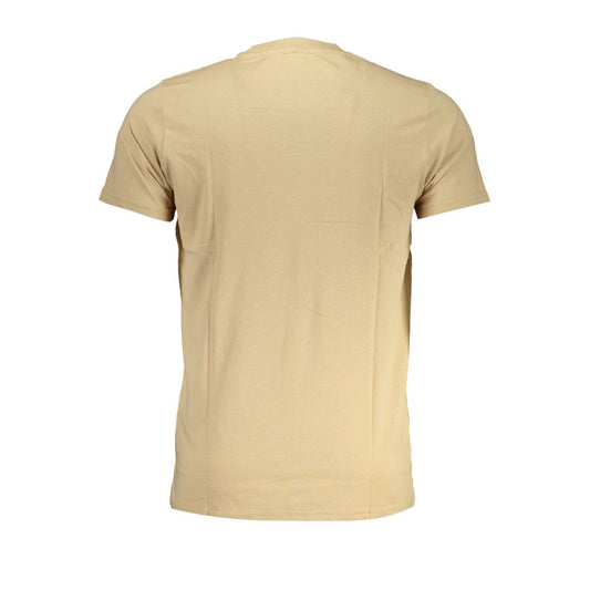 Cavalli Class Beige Cotton T-Shirt 1728,67403481248,Beige,Cavalli Class,Clothing,L,Men,Men - Clothing,New with tags,T-Shirts - Men - Clothing,XL,XXL Cavalli Class CA-28611-L