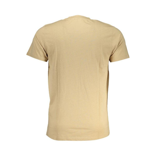 Cavalli Class Beige Cotton T-Shirt 1728,67403481248,Beige,Cavalli Class,Clothing,L,Men,Men - Clothing,New with tags,T-Shirts - Men - Clothing,XL,XXL Cavalli Class CA-28603-L