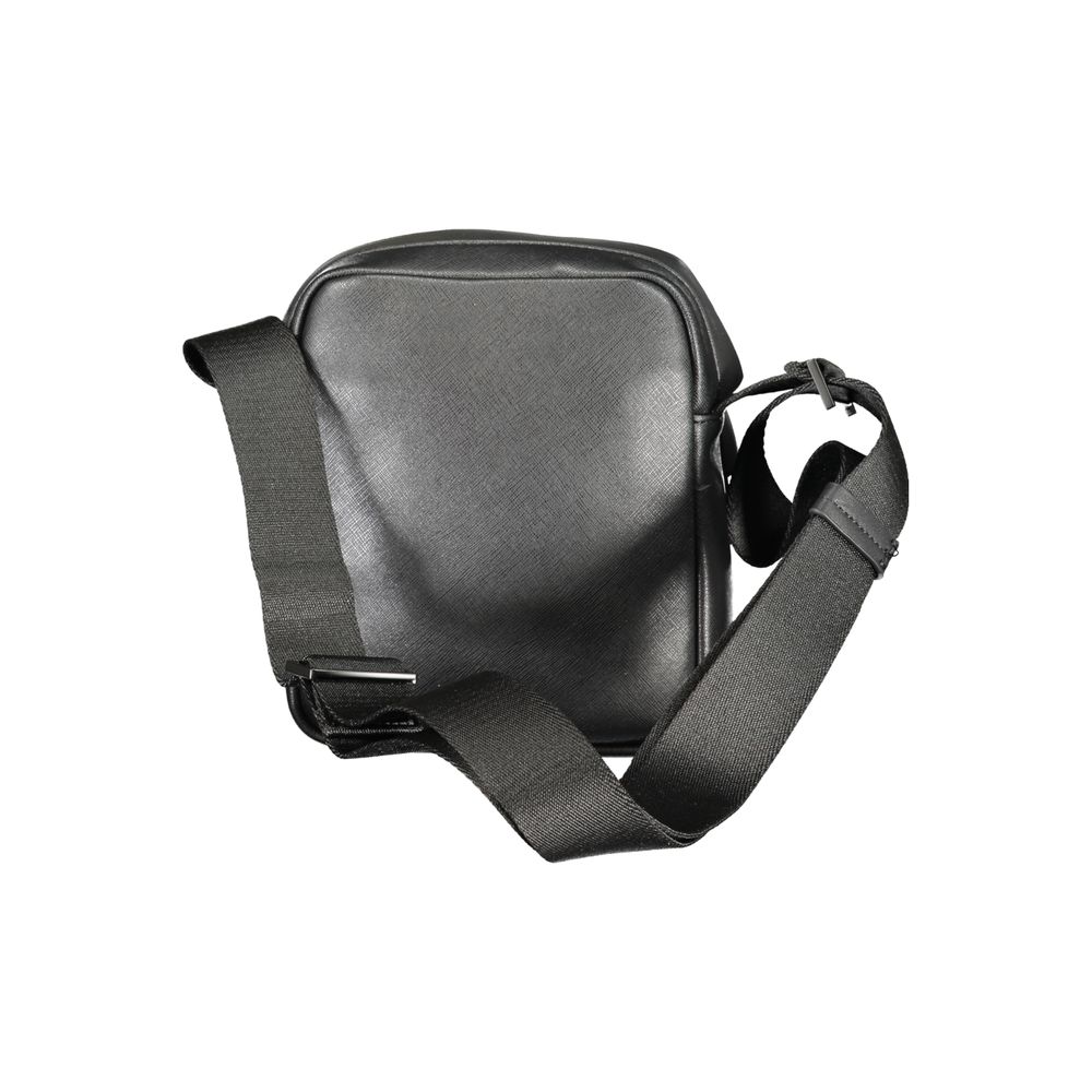 Calvin Klein Black Polyester Men's Shoulder Bag