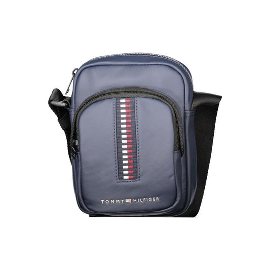 Tommy Hilfiger Blue Polyester Men Shoulder Bag