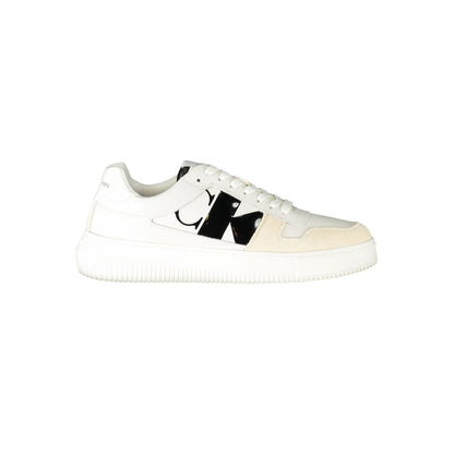 Calvin Klein Bianco Leather Men Sneaker