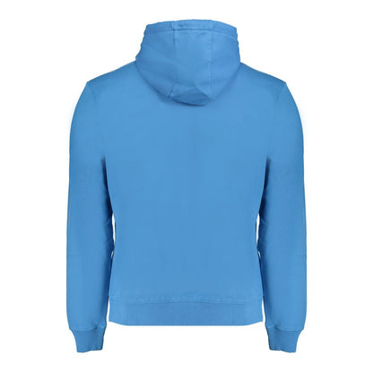 Napapijri Blue Cotton Men Sweatshirt