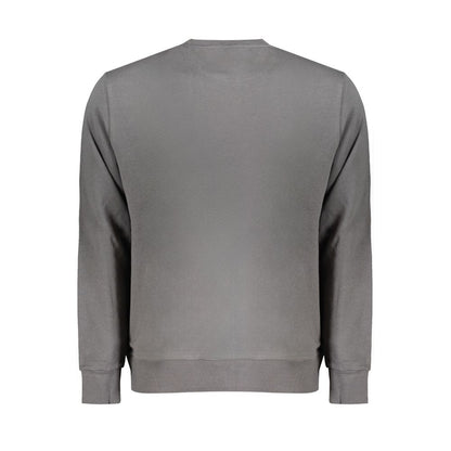 North Sails Grigio Cotton Men Sweatshirt