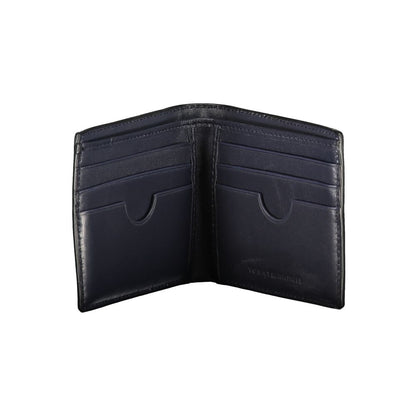 Tommy Hilfiger Black Leather Men Wallet