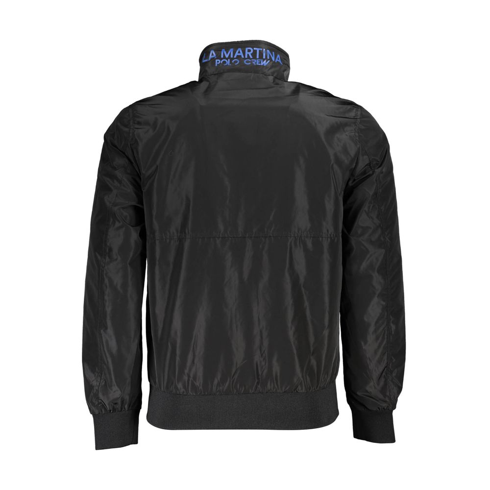 La Martina Nero Polyester Men Jacket