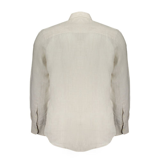 North Sails Beige Linen Shirt 1728,67403481248,Beige,Clothing,L,M,Men,Men - Clothing,New with tags,North Sails,S,Shirts - Men - Clothing North Sails NO-29892-L