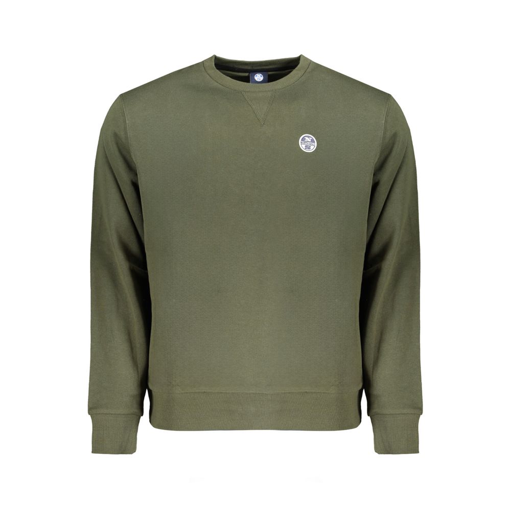 North Sails Verde Cotton Men Sweatshirt