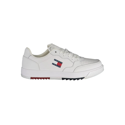 Tommy Hilfiger White Polyester Athletic Sneakers Tommy Hilfiger