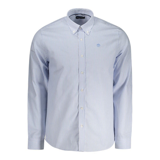 North Sails Light Blue Cotton Men Shirt