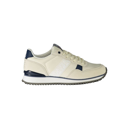 Napapijri White Polyester Athletic Sneakers Napapijri