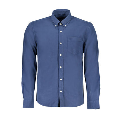 North Sails Blue Cotton Men's Shirt