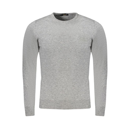 Cavalli Class Grigio Viscosa Men's Sweater