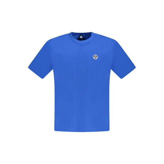 North Sails Blue Cotton Men's T-Shirt