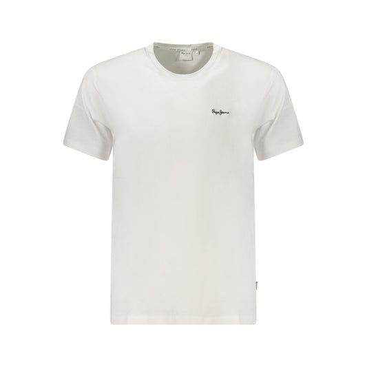 Pepe Jeans White Cotton Men's T-Shirt