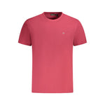 Napapijri Napapijri Red Cotton Men T-Shirt NA-35699-S 1728,67403481248,Clothing,L,M,Men,Men - Clothing,Napapijri,New with tags,Red,S,T-Shirts - Men - Clothing,XL,XXL