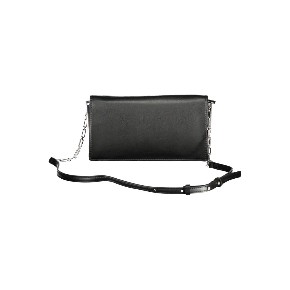 Calvin Klein Black Polyester Women Shoulder Bag
