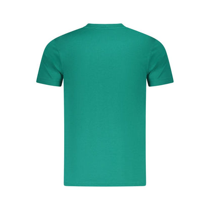 Cavalli Class Verde Cotton Men T-Shirt