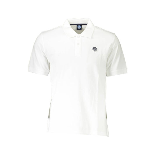 North Sails Bianco Cotton Men Polo