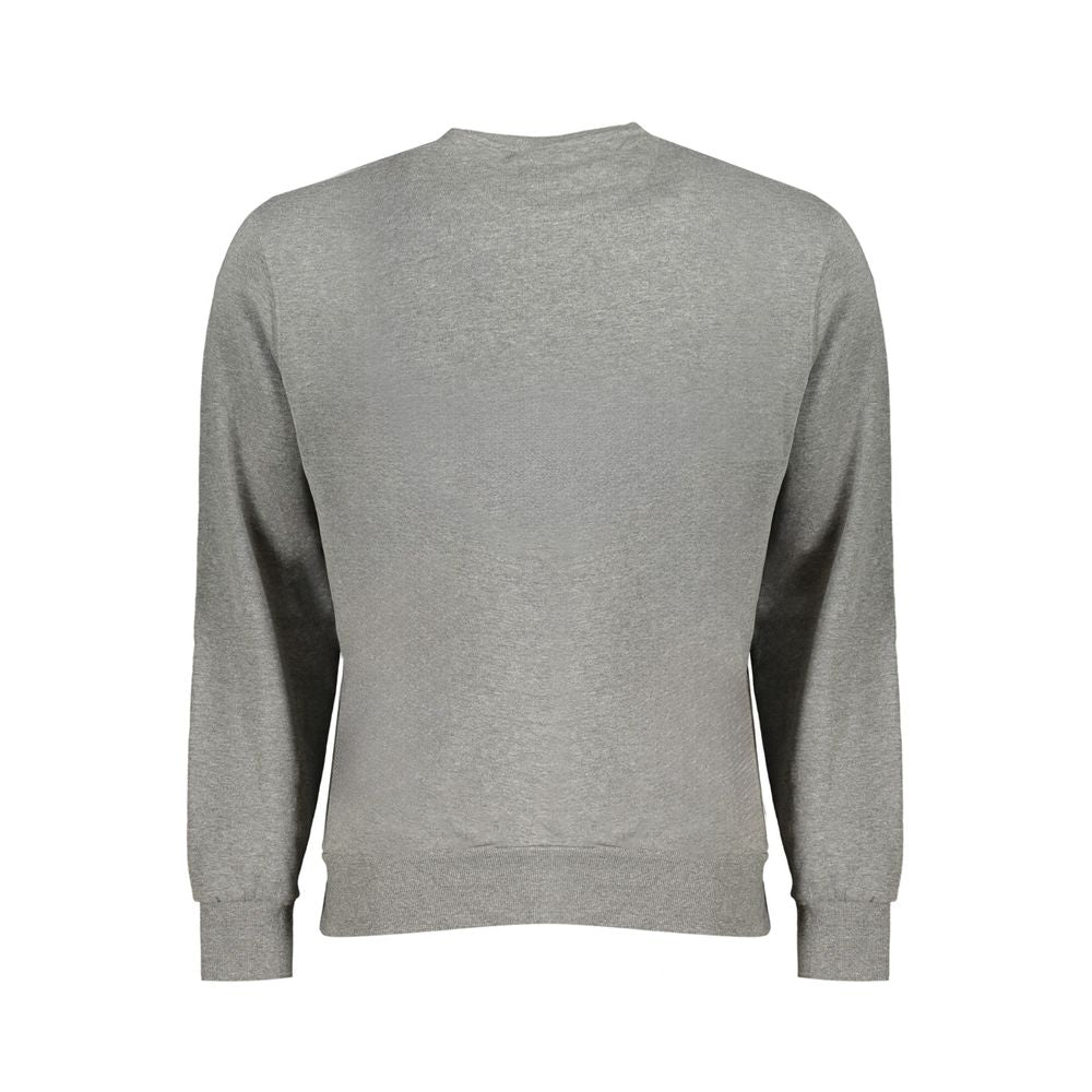North Sails Grigio Cotton Men Sweatshirt