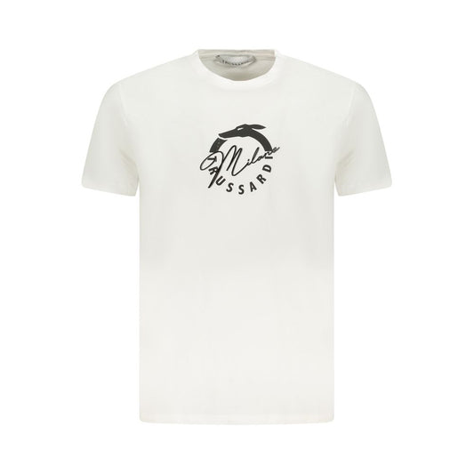 Trussardi Bianco Cotton Men's T-Shirt