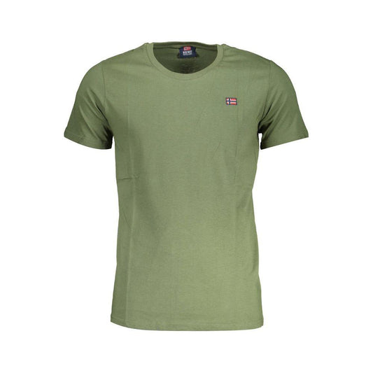 Norway 1963 Green Cotton Men T-Shirt