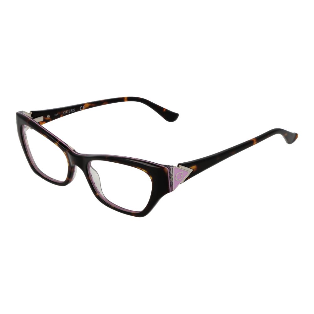 Guess Brown Plastic Glasses (Frames) Guess