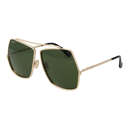 Max Mara Gold Metal Sunglasses Max Mara