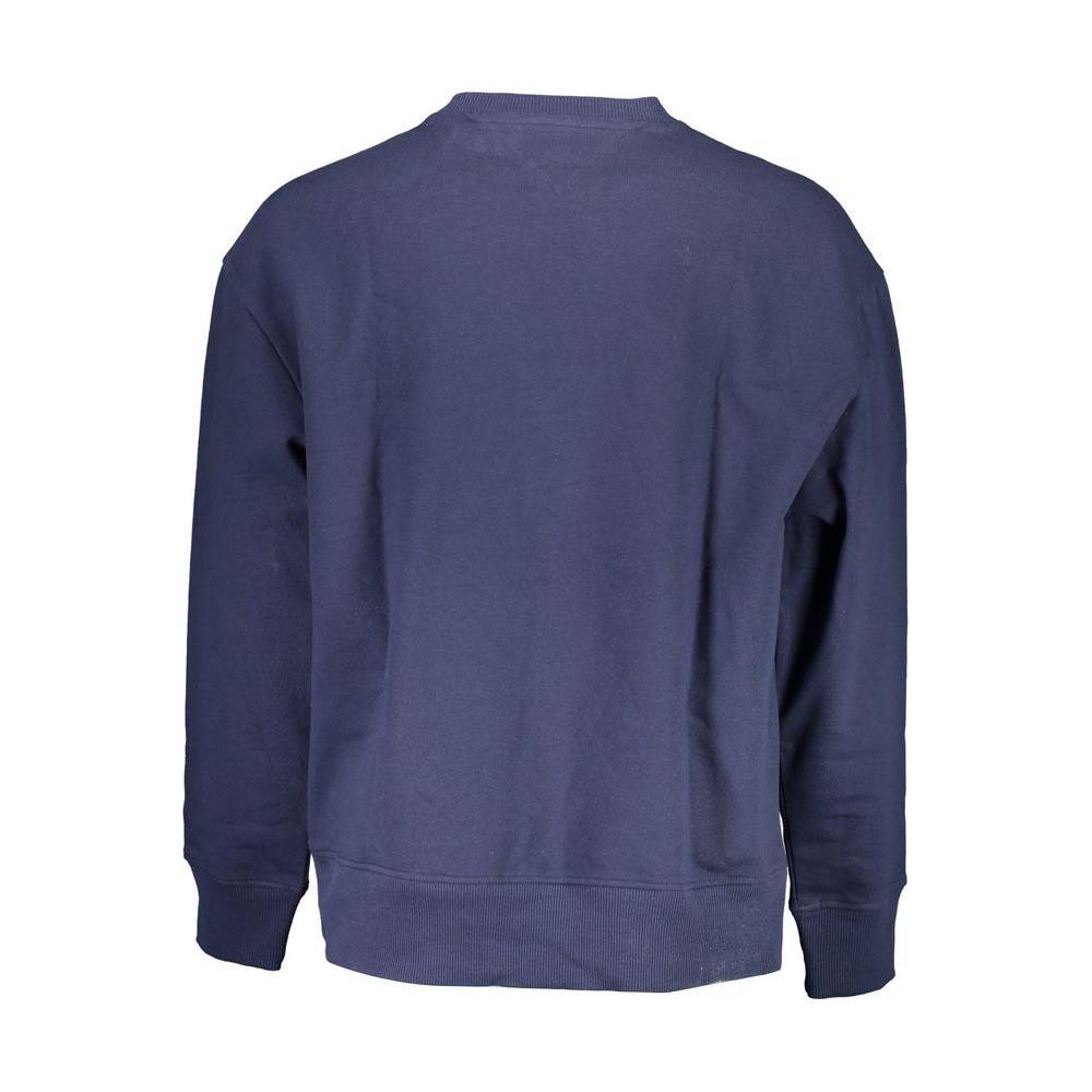 Tommy Hilfiger Blue Cotton Men's Sweatshirt