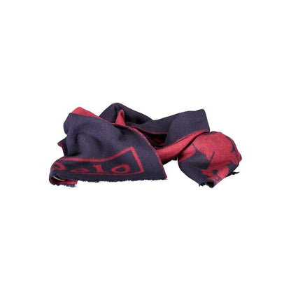 Ralph Lauren Blue Wool Men Scarf