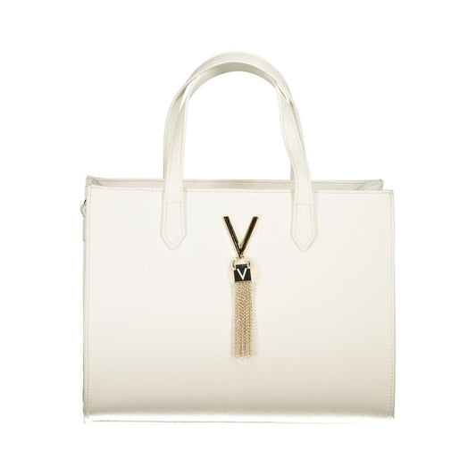 Mario Valentino White Polyurethane Women Handbag