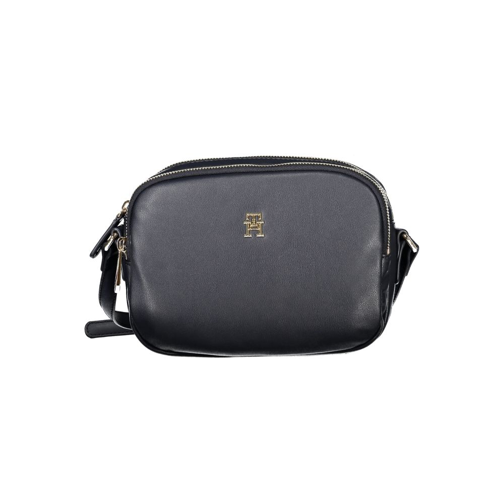 Tommy Hilfiger Blue Polyester Women Shoulder Bag