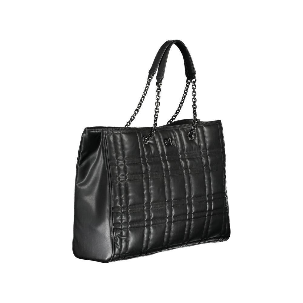 Calvin Klein Nero Polyester Woman Handbag