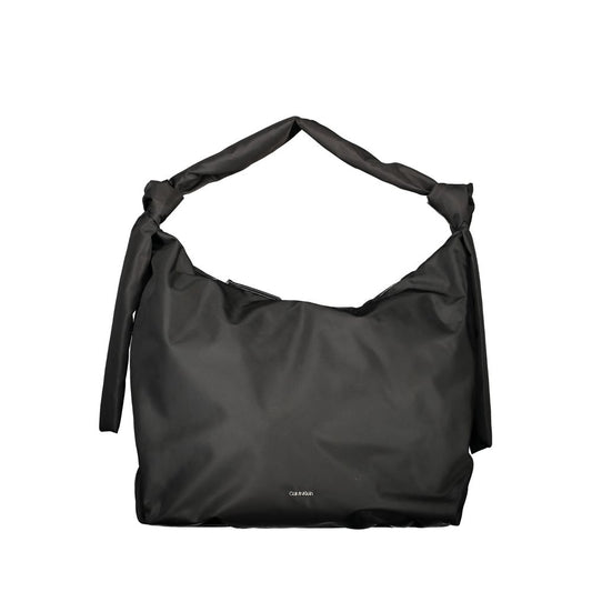 Calvin Klein Black Polyester Women's Shoulder Bag