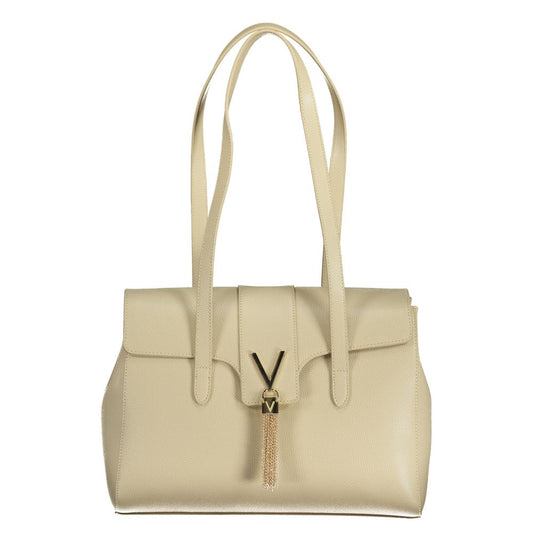 Mario Valentino Beige Polyurethane Women Handbag
