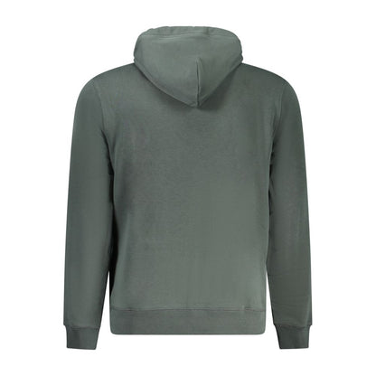 Napapijri Verde Cotton Men Sweatshirt