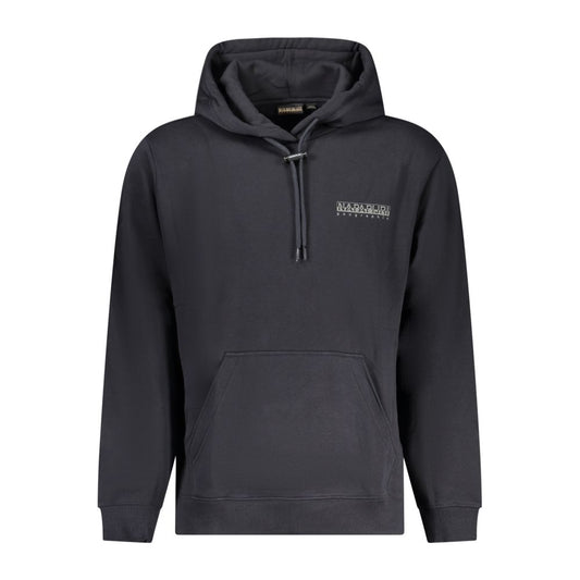 Napapijri Black Cotton Sweatshirt Napapijri