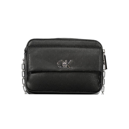 Calvin Klein Black Polyester Women's Shoulder Bag