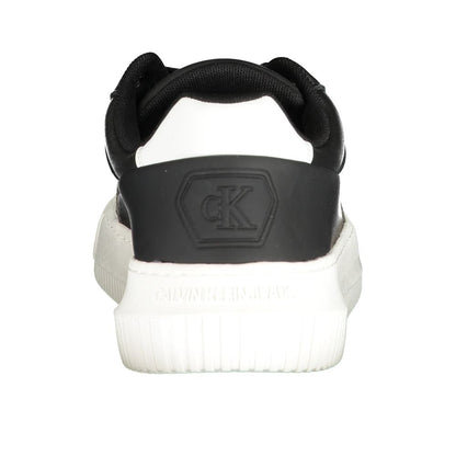 Calvin Klein Black Polyurethane Men Sneaker